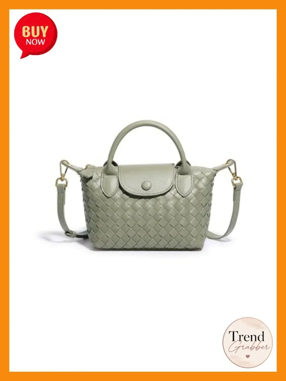 Braided Luxury Faux Leather Women's Top Handle Satchel Handbag